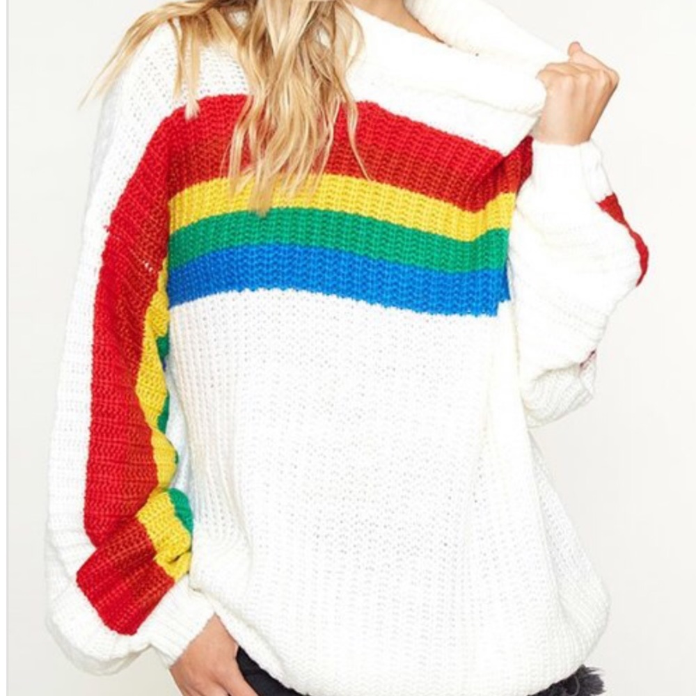 Cowl Knit Sweater